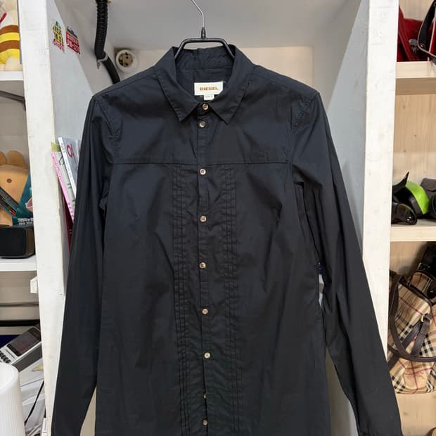 디젤 블랙 셔츠 S사이즈