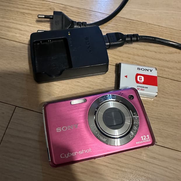 소니 사이버샷 dsc-220핑크