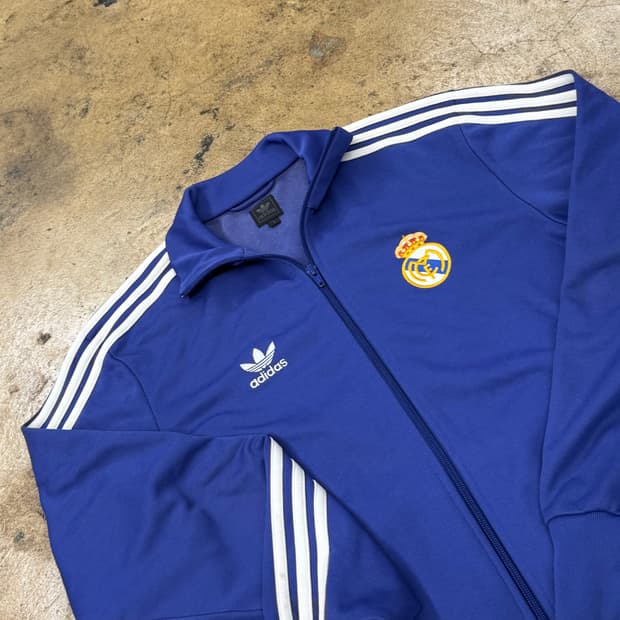 아디다스 오리지널 파이어버드 레알 마그리드 져지 트랙탑 