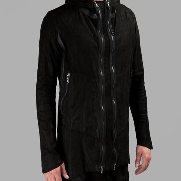 Isaac sellam 카프스킨 더블 집업