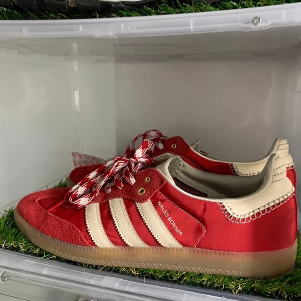 아디다스 웨일스보너 삼바 오렌지 285