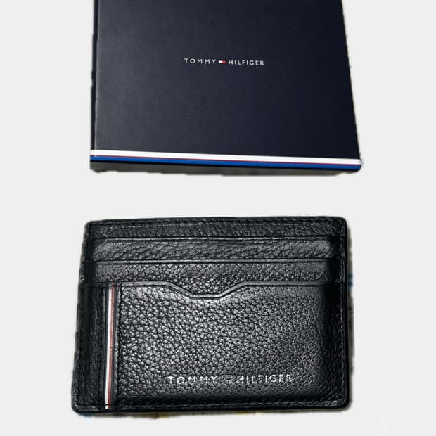 타미힐피거 카드지갑