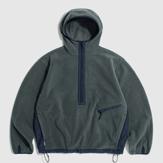 에스피오나지 후리스 풀오버 아노락 L사이즈 (단순개봉)