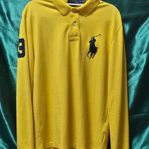 폴로 빅포니 카라 롱슬리브