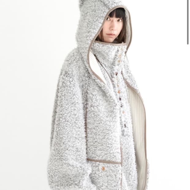 구해요)샵페어리 아우터 플리스 브라운