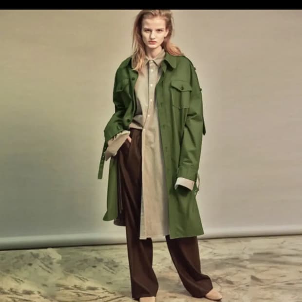 노앙 트렌치 코트