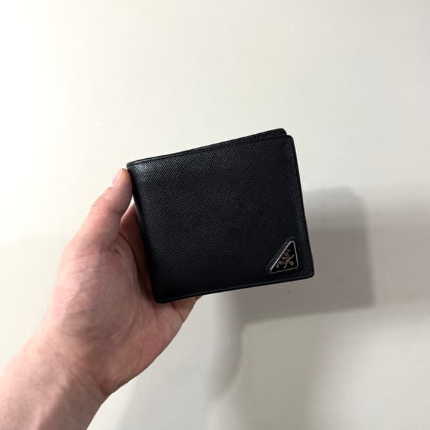 [정품/당일출고]프라다 사피아노 반지갑