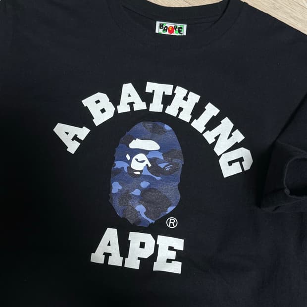 베이프 카모컬리지 블랙네이비 M