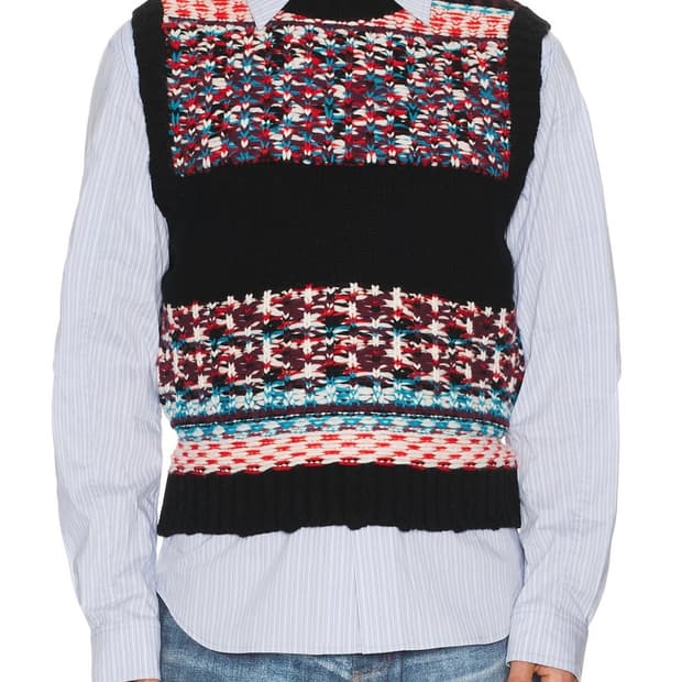 Andersson Bell Knit Crewneck Vest