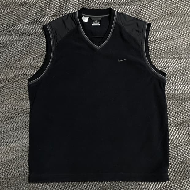 00s 나이키 올드스쿨 스우시 후리스 베스트y 5062