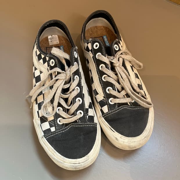 235) 반스 빈티지 체커보드