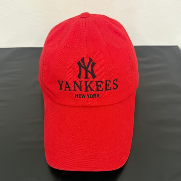 MLB 뉴욕양키스 비비드 나인 볼캡 os