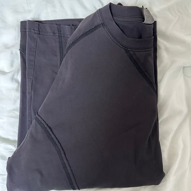 노매뉴얼 롱슬리브 L washed black