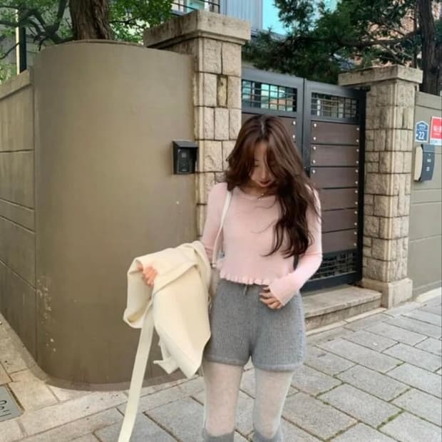 siye 시예샵 울 캐시미어 반바지