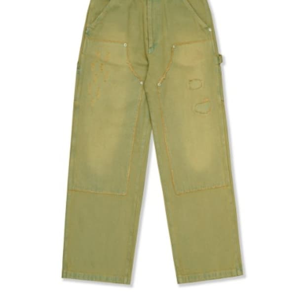 [3][새상품] 퍼렌 더블니 팬츠 러스티 데님