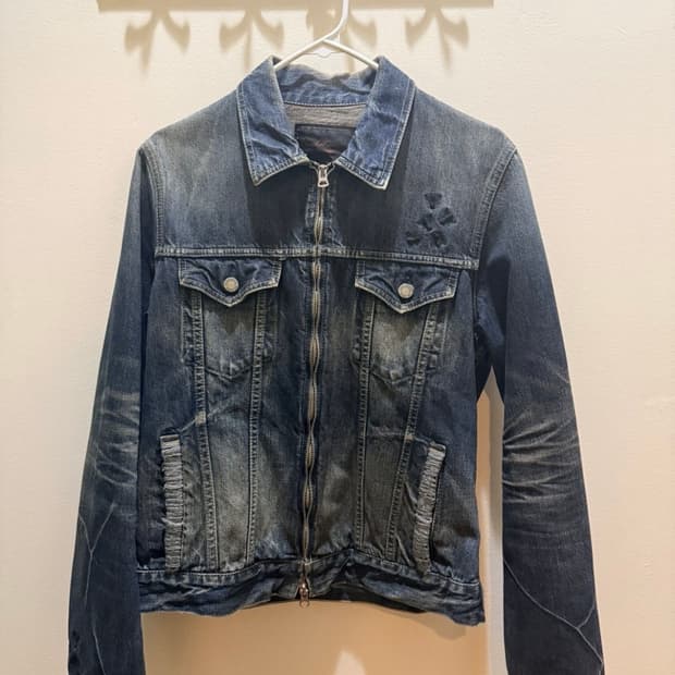 언더커버 벌래 데님자켓