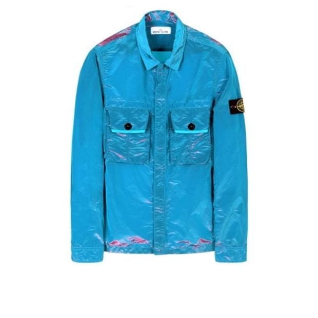 스톤 아일랜드 웨프트 나일론 메탈 자켓 바람막이 백화점택 국내택