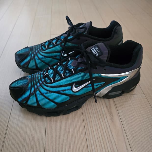 나이키 x 스켑타 에어맥스 테일윈드 5 크롬 블루