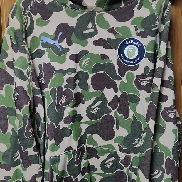 [XL] 베이프 퓨마 후드 BAPE X PUMA 베이프FC