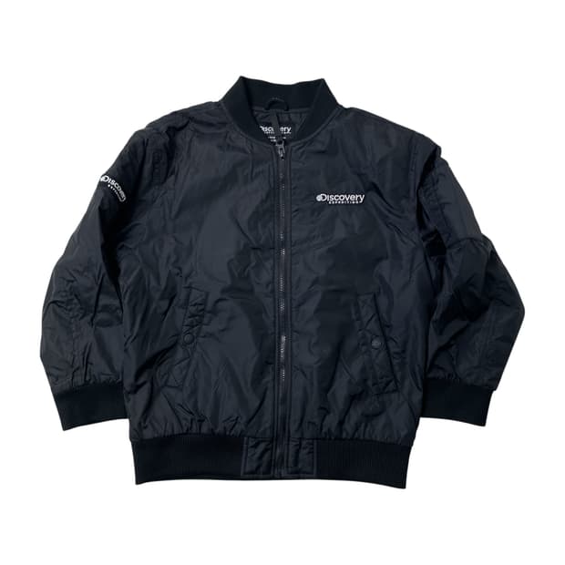 [택포] 디스커버리 키즈 항공점퍼 블랙