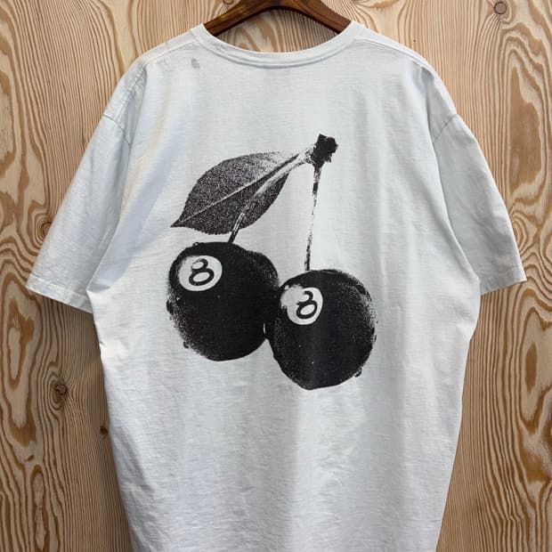 스투시 8볼 체리 티셔츠