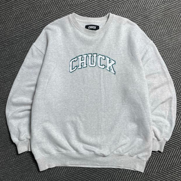 Chuck 아치로고 스웻 맨투맨 그레이o 5681