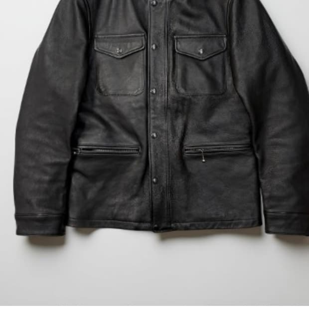 와코마리아 가죽자켓