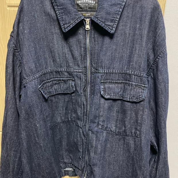 프리즘웍스 데님 자켓