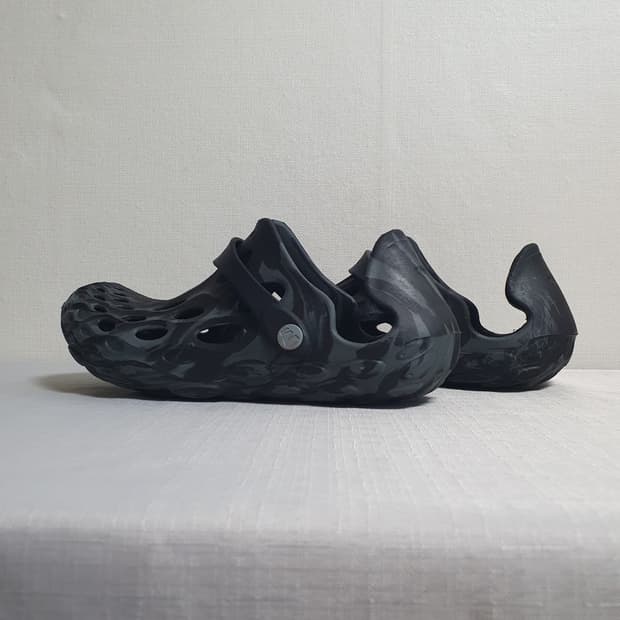 머렐 하이드로 목 블랙 카모 샌들 240mm