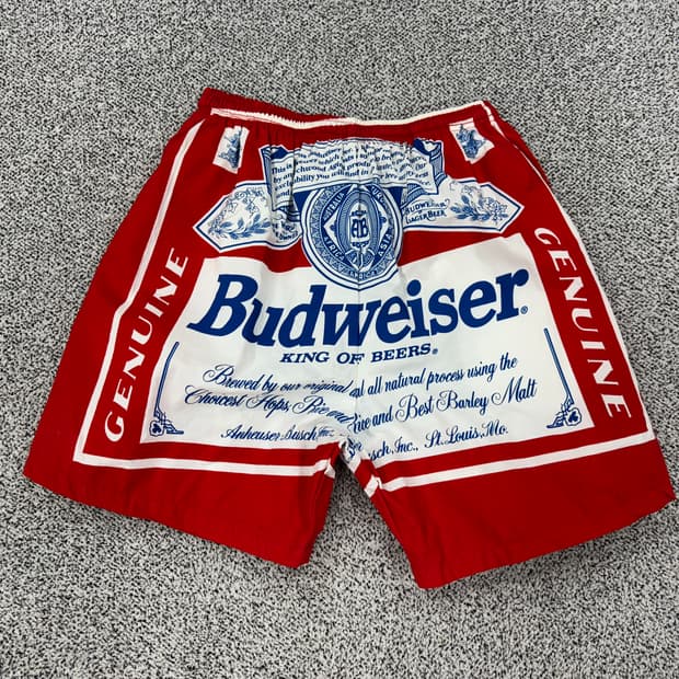 [데드스탁] 버드와이져 USA 90s 스윔팬츠