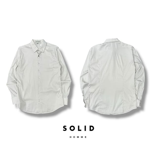 솔리드옴므 미니멀 셔츠 s06385