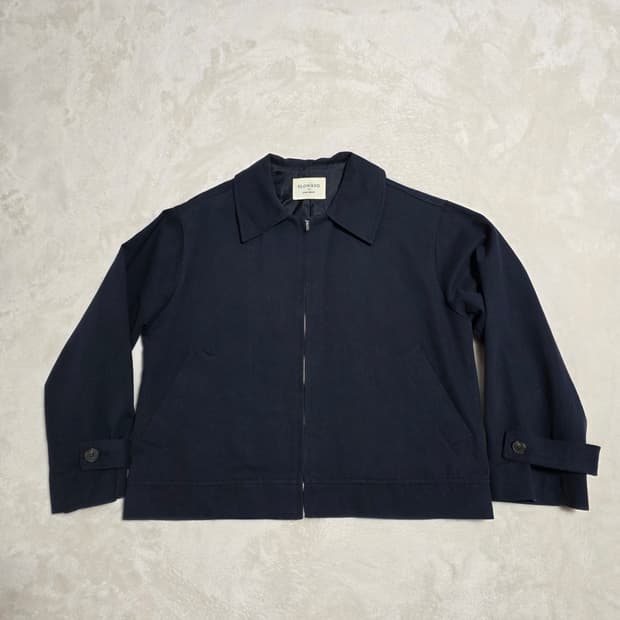 (F)여성 슬로우앤드 치노 집업 자켓 네이비