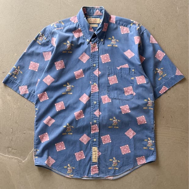 Country Road Character Button Down Shirt