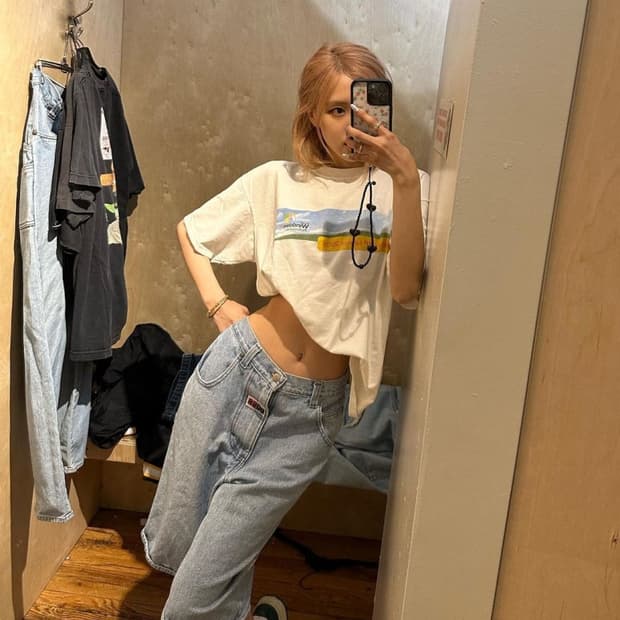 빈티지 Boss Jeans 스케이터 데님 쇼츠 블랙