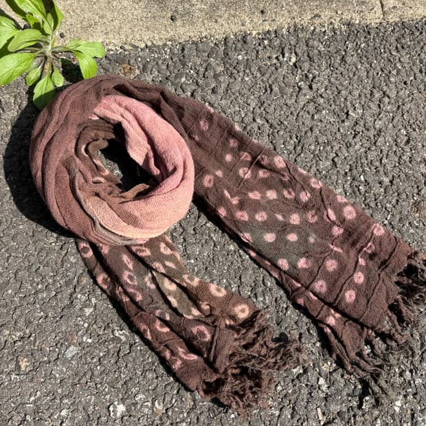 타이다이 그라데이션 히피 그런지 머플러 JPN 