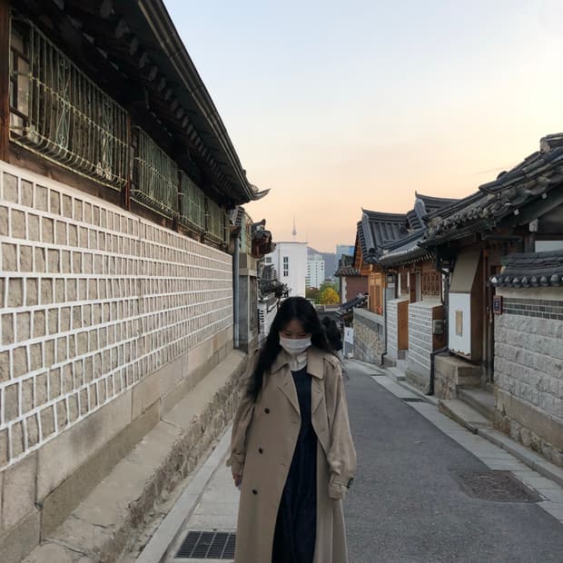 스튜디오 톰보이 트렌치코트