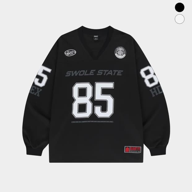 에이치덱스 자이언트핏 럭비 저지 롱 슬리브