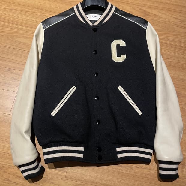 셀린느 클래식 테디 바시티 자켓