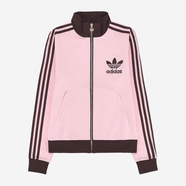 아디다스 -트랙탑 핑크 쉐도우 브라운