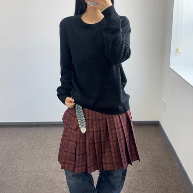 Cos 코스 캐시미어 블랙 니트 