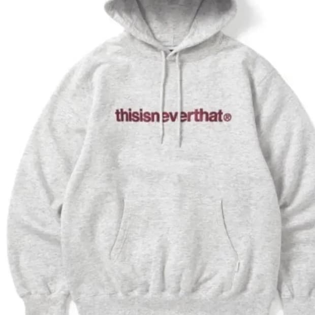 디스이즈네버댓 T-rogo 후드티