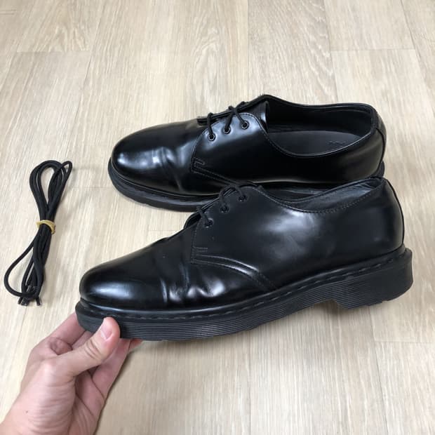 (270) 닥터마틴 Dr.martens 1461 모노 3홀 무광 블랙