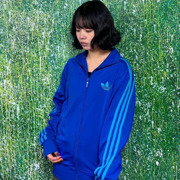 아디다스 블루 파이어버드 져지 