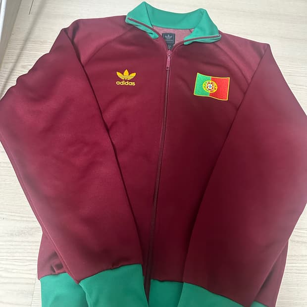 Adidas 아디다스 져지 루즈핏 포르투갈 06시즌 딥버건디 M