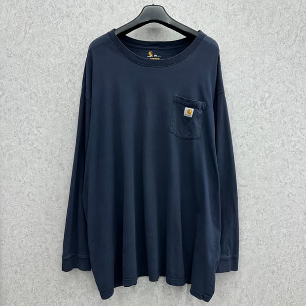 5XL 칼하트 남자 루즈핏 롱슬리브 긴팔 티셔츠