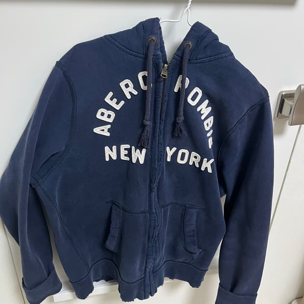 아베크롬비 네이비 후드집업