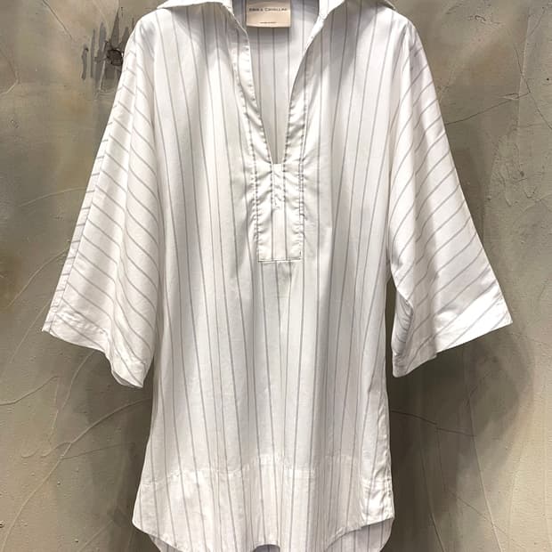 Erika Cavallini 에리카 카발리니 롱 블라우스 셔츠 66~77