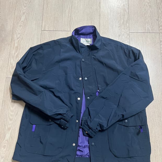 LLbean 엘엘빈 바람막이 봄버자켓 네이비 L