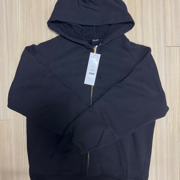 26ss 코모리 후드집업 블랙