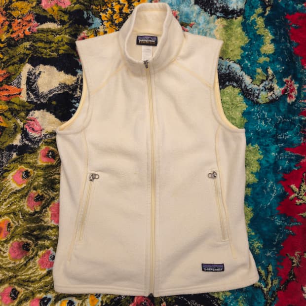 파타고니아 신칠라 베스트 여성 M 아이보리